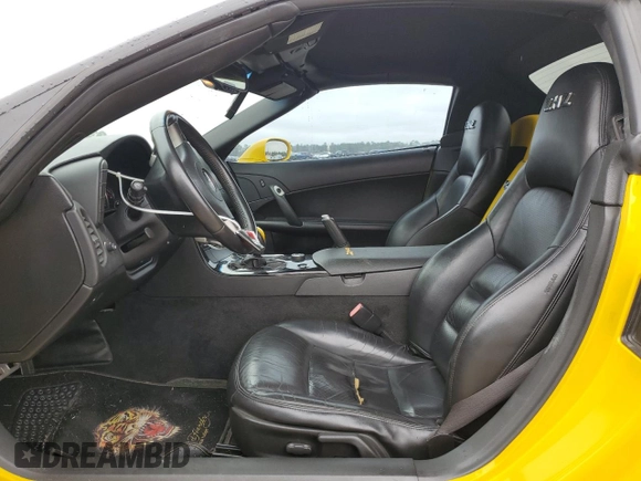 2009 Chevrolet Corvette with VIN 1G1YY36W895200013, listed as a Copart auction lot 88952395 with 132,001 mi miles and Salvage title. Bid and sale history available at DreamBid. Image 7.