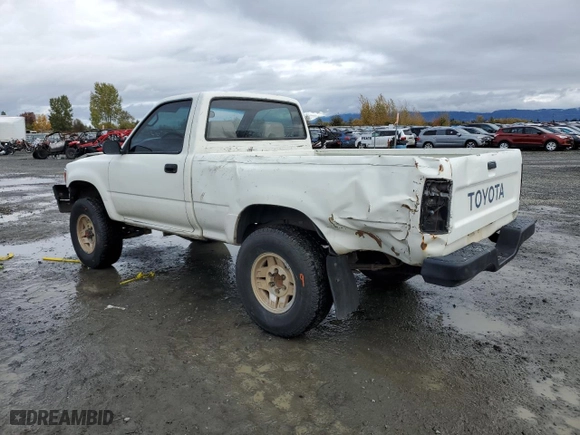 1992 Toyota 4WD Pickups DLX with VIN 4TARN01P4NZ021338, listed as a Copart auction lot 78283004 with 162711 miles and Salvage Title. Bid and sale history available at carsss.com. Image 2.