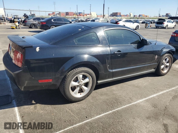2008 Ford Mustang Deluxe with VIN 1ZVHT80N185141787, listed as a Copart auction lot 46249105 with 246,527 mi miles and Salvage title. Bid and sale history available at DreamBid. Image 3.