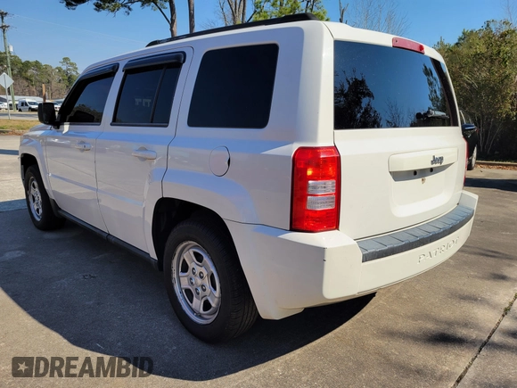2010 Jeep Patriot Sport with VIN 1J4NT2GA7AD502905, listed as a IAAI auction lot 41705146 with 158,651 mi miles. Bid and sale history available at carsss.com. Image 3.