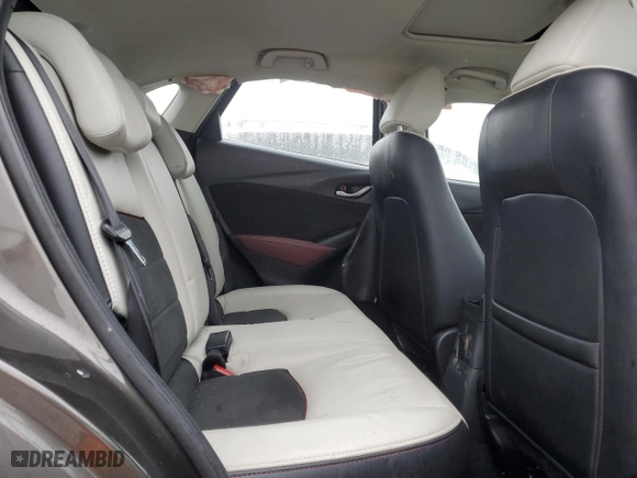 2017 Mazda CX-3 Grand Touring with VIN JM1DKFD77H0144579, listed as a Copart auction lot 43423555 with 0 mi miles and Clean Title. Bid and sale history available at carsss.com. Image 11.