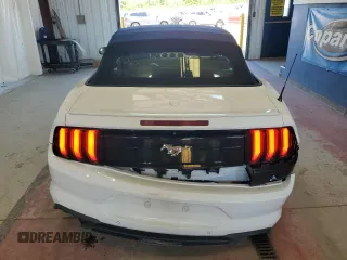 2018 Ford Mustang EcoBoost Premium with VIN 1FATP8UHXJ5165104, listed as a Copart auction lot 47358885 with 27,137 mi miles and Salvage title. Bid and sale history available at DreamBid. Image 6.