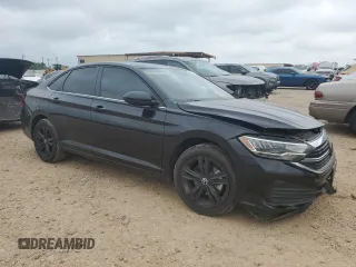 2023 Volkswagen Jetta SE with VIN 3VW7M7BUXPM031210, listed as a Copart auction lot 54968755 with 58,970 mi miles and Salvage title. Bid and sale history available at DreamBid. Image 4.