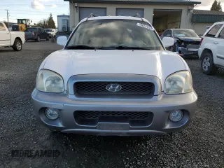 2002 Hyundai Santa Fe GLS with VIN KM8SC73D82U255770, listed as a Copart auction lot 78057954 with 142,822 mi miles and Salvage Title. Bid and sale history available at carsss.com. Image 5.