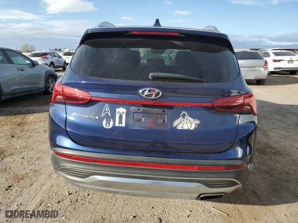2023 Hyundai Santa Fe SEL with VIN 5NMS34AJ3PH502400, listed as a Copart auction lot 45056405 with 42,996 mi miles and Salvage Title. Bid and sale history available at carsss.com. Image 6.