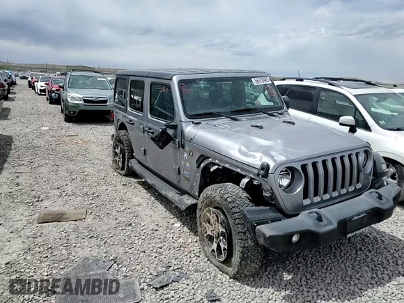 2019 Jeep Wrangler Unlimited Sport S z VIN 1C4HJXDN7KW586078, wystawiony jako Copart lot #56978995 z przebiegiem 72 152 mil mil oraz Szkoda całkowita • Salvage title. Historia ofert i sprzedaży dostępna na DreamBid. Obrazek 14.