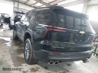 2024 Chevrolet Traverse FWD LS with VIN 1GNEREKSXRJ189634, listed as a IAAI auction lot 41560060 with 10,595 mi miles. Bid and sale history available at carsss.com. Image 3.