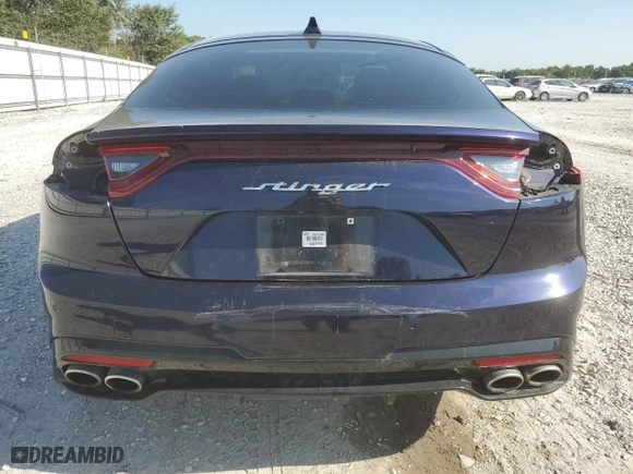 2020 Kia Stinger GT with VIN KNAE35LC0L6084514, listed as a Copart auction lot 70508994 with 40,168 mi miles and Salvage Title. Bid and sale history available at carsss.com. Image 6.