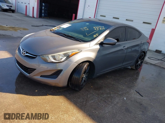 2014 Hyundai Elantra SE with VIN 5NPDH4AE7EH470516, listed as a IAAI auction lot 41750641 with 193,127 mi miles and . Bid and sale history available at DreamBid. Image 2.