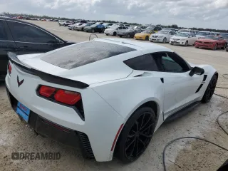 2019 Chevrolet Corvette Grand Sport 1LT with VIN 1G1YW2D72K5124368, listed as a Copart auction lot 77957464 with Not provided miles and Non repairable. Bid and sale history available at DreamBid. Image 3.