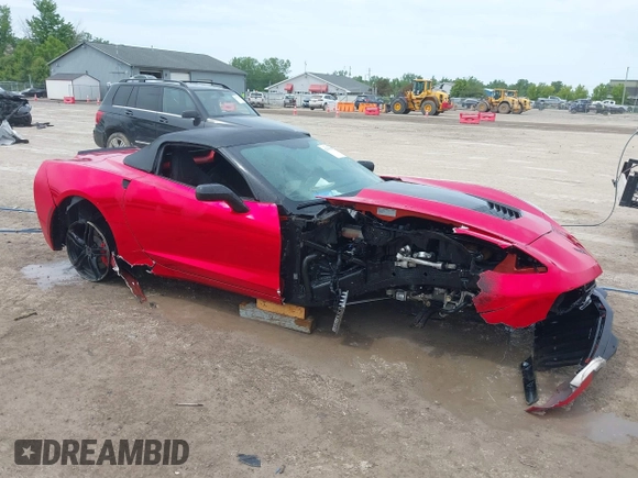 2016 Chevrolet Corvette 2LT with VIN 1G1YD3D76G5107169, listed as a IAAI auction lot 42389960 with 50,413 mi miles and . Bid and sale history available at DreamBid. Image 1.