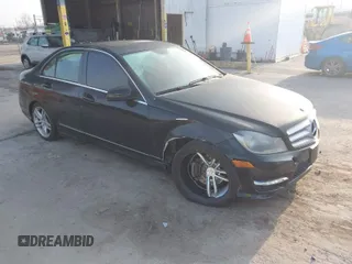 2012 Mercedes-Benz C-Class C 300 Sport with VIN WDDGF8BB0CR200540, listed as a IAAI auction lot 41782817 with 97,339 mi miles. Bid and sale history available at carsss.com. Image 1.