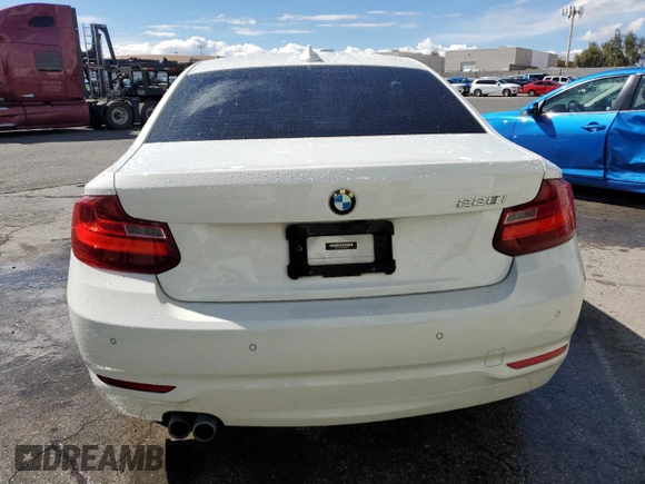 2015 BMW 2 Series 228i with VIN WBA1F5C54FV256612, listed as a Copart auction lot 48425315 with 115,659 mi miles and Clean Title. Bid and sale history available at carsss.com. Image 6.