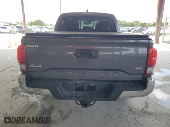 2021 Toyota Tacoma 4WD SR with VIN 3TYCZ5AN3MT028022, listed as a Copart auction lot 54816665 with 36,204 mi miles and Salvage Title. Bid and sale history available at carsss.com. Image 6.