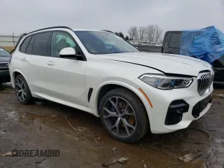 2022 BMW X5 xDrive40i with VIN 5UXCR6C06N9J66154, listed as a Copart auction lot 43100413 with 0 mi miles. Bid and sale history available at carsss.com. Image 4.