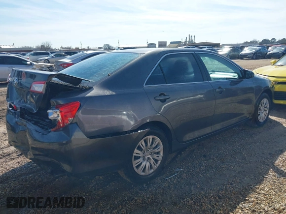 2012 Toyota Camry L with VIN 4T4BF1FK9CR183452, listed as a IAAI auction lot 41442368 with 231,965 mi miles and . Bid and sale history available at carsss.com. Image 4.