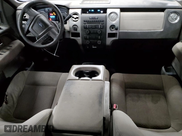 2010 Ford F-150 XL with VIN 1FTFW1EV8AFA98020, listed as a Copart auction lot 46349145 with 197,102 mi miles and Salvage Title. Bid and sale history available at carsss.com. Image 8.