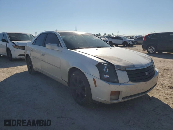 2006 Cadillac CTS with VIN 1G6DP577660121527, listed as a Copart auction lot 80346224 with Not Provided miles and Salvage Title. Bid and sale history available at carsss.com. Image 4.