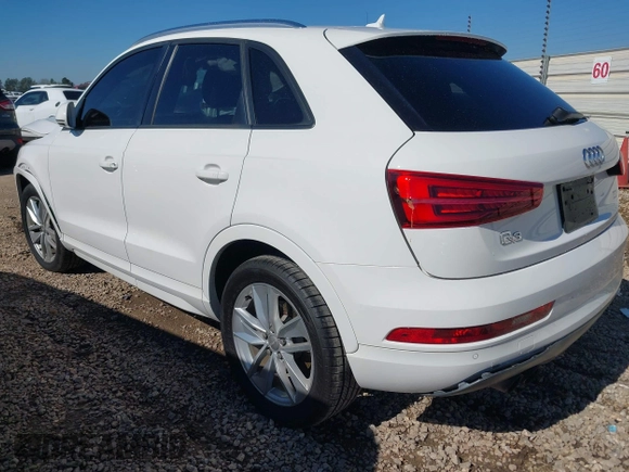 2017 Audi Q3 Premium with VIN WA1BCCFS3HR006676, listed as a IAAI auction lot 41586016 with 73,461 mi miles and . Bid and sale history available at DreamBid. Image 3.