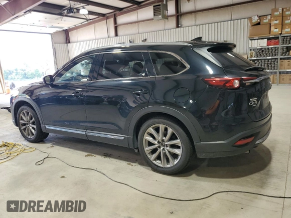 2021 Mazda CX-9 Carbon Edition with VIN JM3TCBDY7M0516272, listed as a Copart auction lot 62078735 with 81,424 mi miles and Salvage title. Bid and sale history available at DreamBid. Image 2.