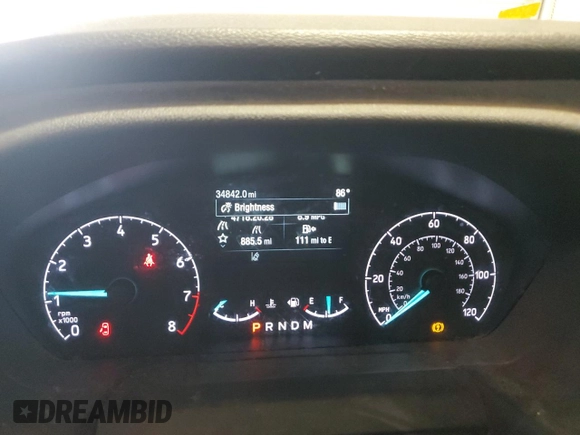 2022 Ford Transit Cargo z VIN 1FTBR3X87NKA83224, wystawiony jako Copart lot #50586535 z przebiegiem 34 842 mil mil oraz Czysty tytuł • Clean title. Historia ofert i sprzedaży dostępna na DreamBid. Obrazek 9.