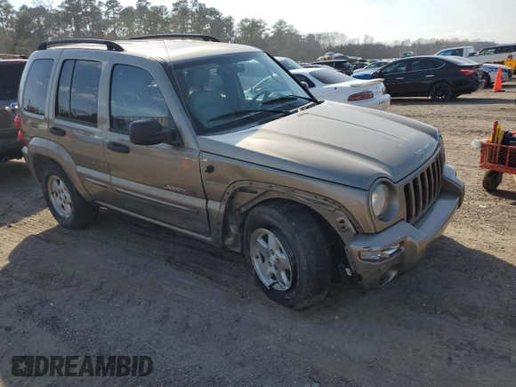 2003 Jeep Liberty Limited with VIN 1J4GK58K03W589879, listed as a Copart auction lot 44208645 with 156,797 mi miles and Salvage Title. Bid and sale history available at carsss.com. Image 4.