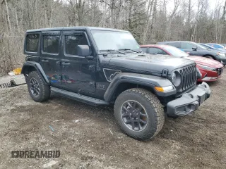 2021 Jeep Wrangler Unlimited Sport S z VIN 1C4HJXDGXMW583129, wystawiony jako Copart lot #51459955 z przebiegiem 63 929 mil mil oraz Szkoda całkowita • Salvage title. Historia ofert i sprzedaży dostępna na DreamBid. Obrazek 4.