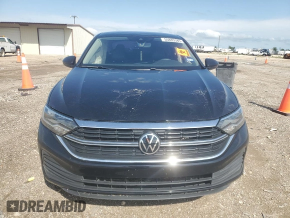 2022 Volkswagen Jetta SE with VIN 3VW7M7BU9NM015612, listed as a Copart auction lot 55885385 with 78,367 mi miles and Salvage title. Bid and sale history available at DreamBid. Image 5.