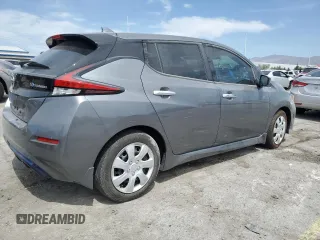 2022 Nissan LEAF S with VIN 1N4AZ1BV2NC556279, listed as a Copart auction lot 58526895 with 41,621 mi miles and Salvage title. Bid and sale history available at DreamBid. Image 3.