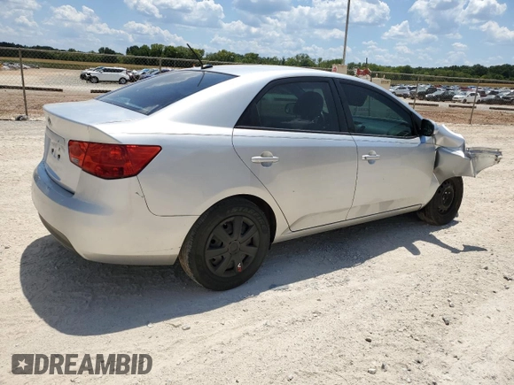 2012 Kia Forte LX with VIN KNAFT4A22C5468339, listed as a Copart auction lot 62722164 with 207,350 mi miles and Salvage Title. Bid and sale history available at carsss.com. Image 3.