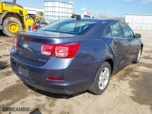 2013 Chevrolet Malibu LS with VIN 1G11B5SA2DF153671, listed as a IAAI auction lot 41853855 with 95,090 mi miles. Bid and sale history available at carsss.com. Image 4.