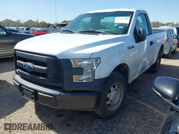 2017 Ford F-150 XL with VIN 1FTMF1C87HKD44271, listed as a IAAI auction lot 41666798 with 158,387 mi miles. Bid and sale history available at carsss.com. Image 17.