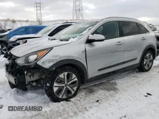 2019 Kia Niro EX with VIN KNDCC3LG1K5024179, listed as a Copart auction lot 87878365 with 169,732 mi miles and Salvage Title. Bid and sale history available at carsss.com. Image 1.