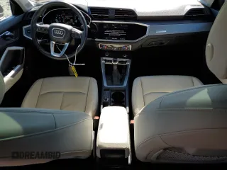 2022 Audi Q3 Premium with VIN WA1AUCF33N1020993, listed as a Copart auction lot 47046495 with 33,382 mi miles and Salvage Title. Bid and sale history available at carsss.com. Image 8.