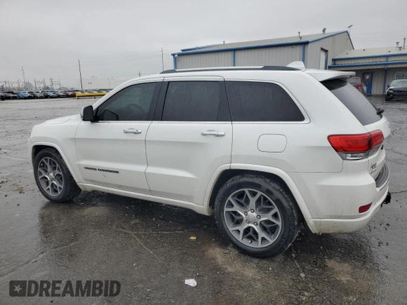 2019 Jeep Grand Cherokee Overland with VIN 1C4RJFCG8KC697077, listed as a Copart auction lot 43443485 with 85,242 mi miles and Salvage Title. Bid and sale history available at carsss.com. Image 2.