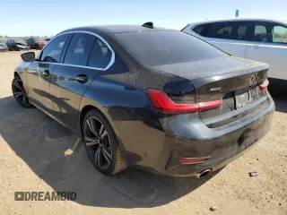2019 BMW 3 Series 330i xDrive with VIN WBA5R7C56KAJ79537, listed as a Copart auction lot 56411495 with 72,243 mi miles and Salvage title. Bid and sale history available at DreamBid. Image 2.