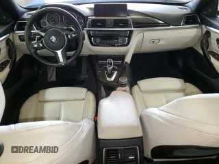 2018 BMW 4 Series 430i xDrive with VIN WBA4J3C56JBG91824, listed as a Copart auction lot 88865135 with 103,927 mi miles and Salvage Title. Bid and sale history available at DreamBid. Image 8.