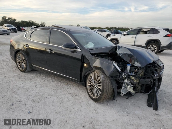 2017 Kia Cadenza Limited with VIN KNALC4J18H5069923, listed as a Copart auction lot 84475144 with 36,157 mi miles and Salvage Title. Bid and sale history available at carsss.com. Image 4.