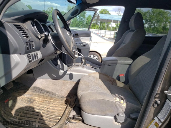 2010 Toyota Tacoma with VIN 5TEMU4FN9AZ714355, listed as a Copart auction lot 52436363 with 279,285 mi miles and Salvage Title. Bid and sale history available at carsss.com. Image 7.