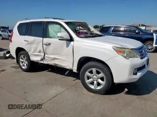 2010 Lexus GX 460 with VIN JTJBM7FXXA5004911, listed as a Copart auction lot 53033735 with 157,895 mi miles and Salvage Title. Bid and sale history available at DreamBid. Image 4.