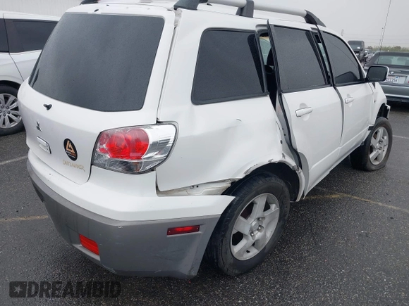 2003 Mitsubishi Outlander XLS with VIN JA4LX41G93U034215, listed as a IAAI auction lot 41788522 with 163,558 mi miles. Bid and sale history available at carsss.com. Image 4.
