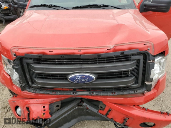 2013 Ford F-150 XL with VIN 1FTMF1CF4DKE96789, listed as a Copart auction lot 58470685 with Not provided miles and Salvage title. Bid and sale history available at DreamBid. Image 11.