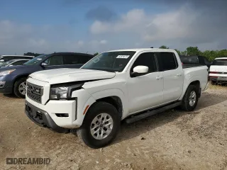 2024 Nissan Frontier SV with VIN 1N6ED1EJ1RN604459, listed as a Copart auction lot 53824575 with 19,052 mi miles and Salvage Title. Bid and sale history available at carsss.com. Image 1.