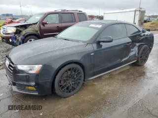 2015 Audi A5 Premium Plus with VIN WAUMFAFR0FA005453, listed as a Copart auction lot 61739875 with 169,302 mi miles and Clean title. Bid and sale history available at DreamBid. Image 1.