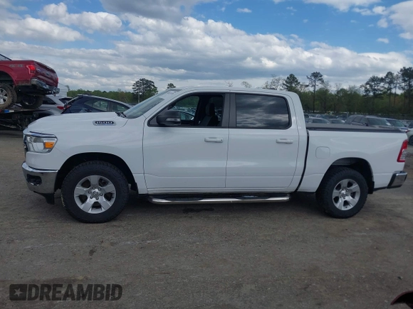 2022 Ram 1500 Big Horn with VIN 1C6SRFFT6NN468531, listed as a IAAI auction lot 42027128 with 115,966 mi miles. Bid and sale history available at carsss.com. Image 14.