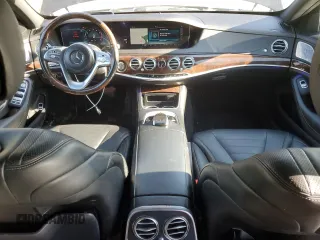 2018 Mercedes-Benz S 560 with VIN WDDUG8GB4JA369092, listed as a Copart auction lot 44637515 with 55,409 mi miles and Salvage Title. Bid and sale history available at carsss.com. Image 8.