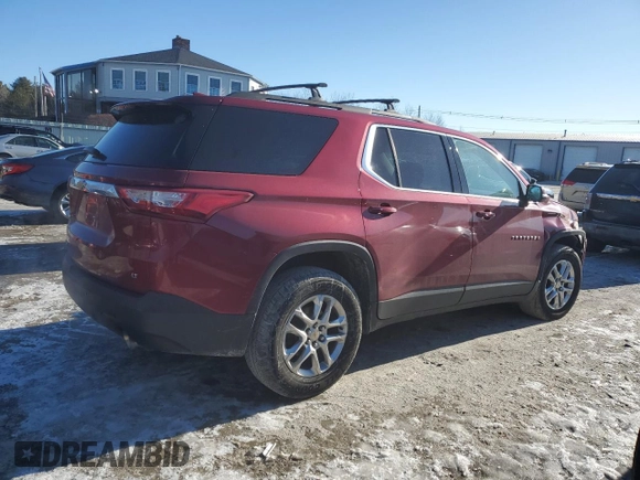 2019 Chevrolet Traverse LT Cloth with VIN 1GNEVGKW0KJ203170, listed as a Copart auction lot 43367475 with 107,308 mi miles and Salvage Title. Bid and sale history available at carsss.com. Image 3.
