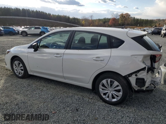 2023 Subaru Impreza with VIN 4S3GTAB65P3715765, listed as a Copart auction lot 78674344 with 22,302 mi miles and Salvage title. Bid and sale history available at DreamBid. Image 2.