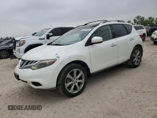 2012 Nissan Murano SL with VIN JN8AZ1MU4CW121388, listed as a Copart auction lot 49746185 with 139,371 mi miles and Salvage Title. Bid and sale history available at carsss.com. Image 1.