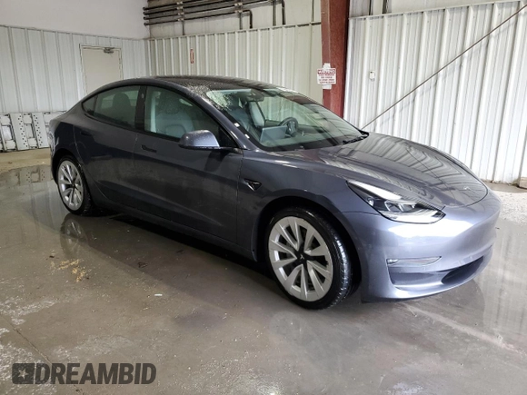 2022 Tesla Model 3 Long Range z VIN 5YJ3E1EB6NF289327, wystawiony jako Copart lot #58176825 z przebiegiem 120 883 mil mil oraz Czysty tytuł • Clean title. Historia ofert i sprzedaży dostępna na DreamBid. Obrazek 4.